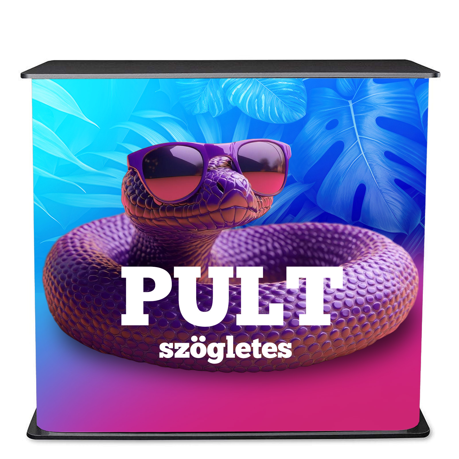 Promóciós pult - Szögletes