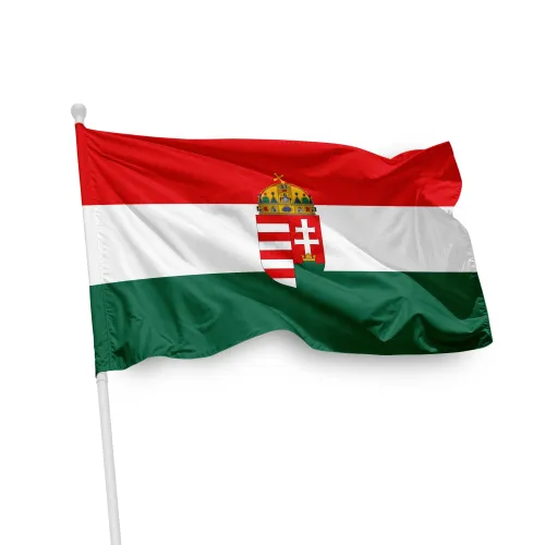 Magyar zászló címerrel