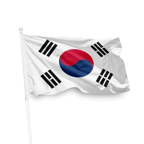 Südkoreanische Flagge