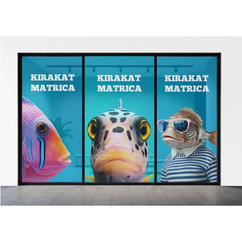 Kirakat- és ablakmatrica