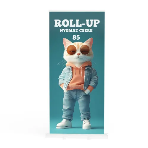 Roll-up Druckwechsel