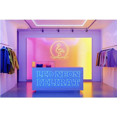 LED neon felirat