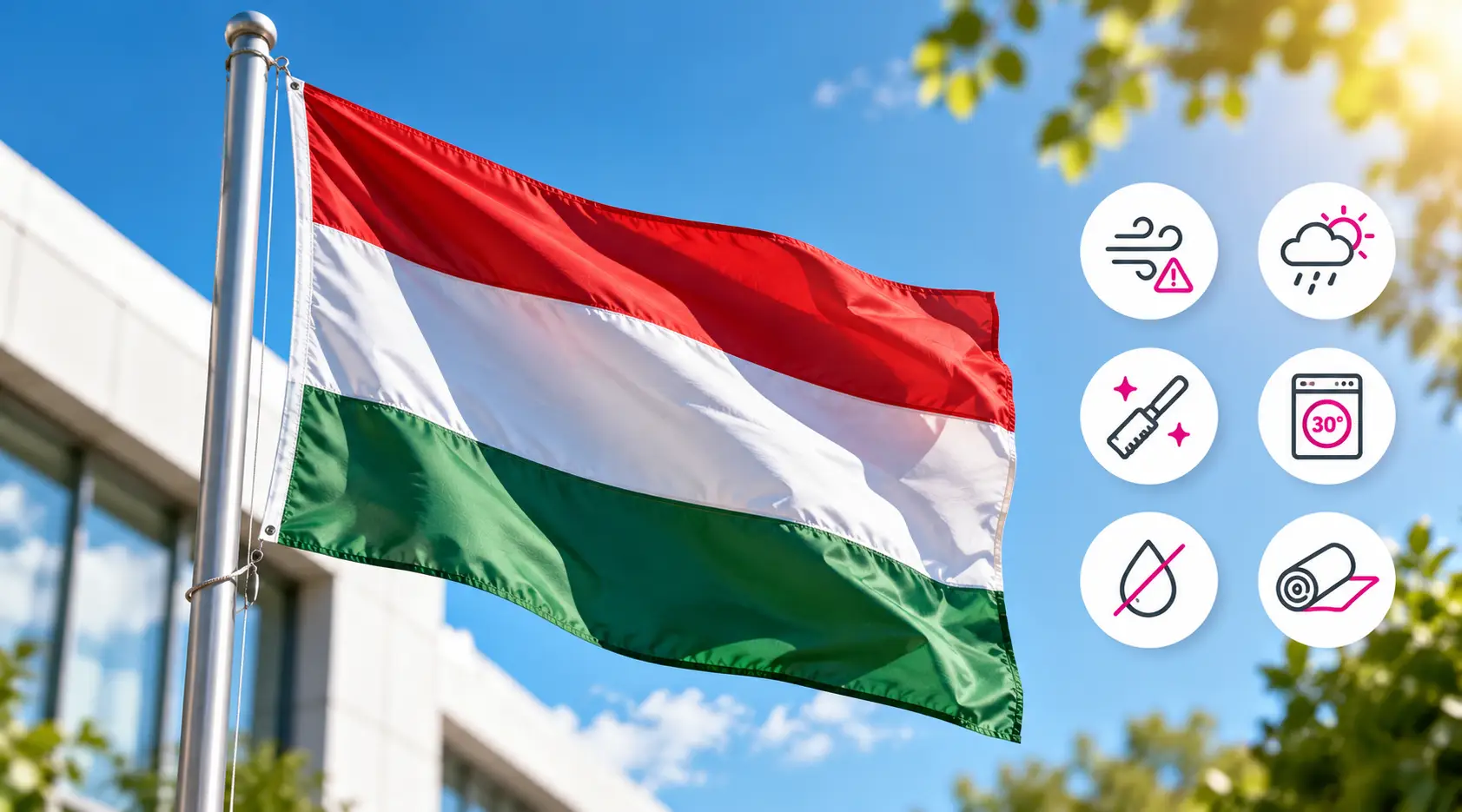 Így lesz hosszabb életű a zászlód – praktikus ápolási tanácsok